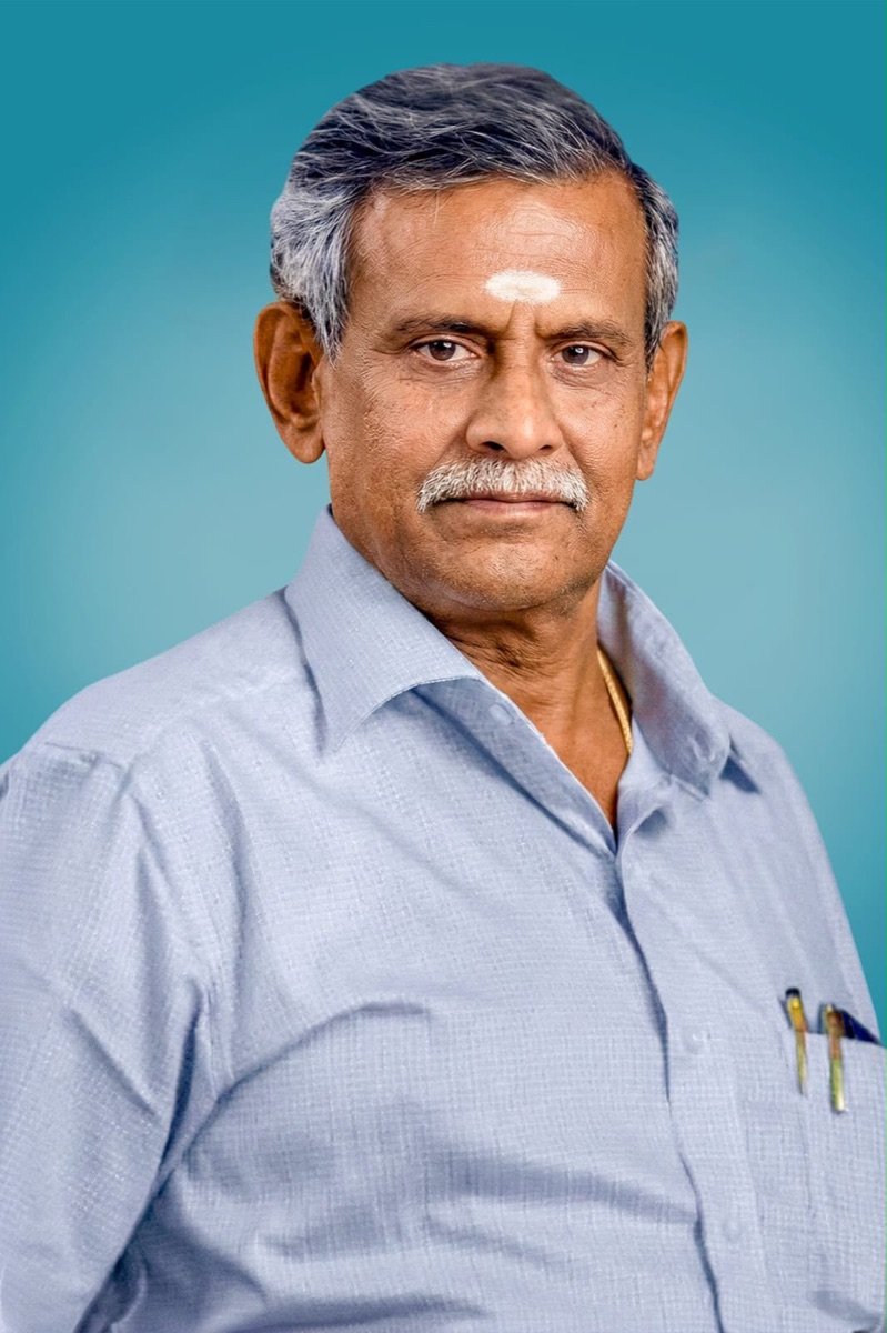 Portrait of Arunachalam Manickavel, the inspiration behind Bharathi Infotech Solutions